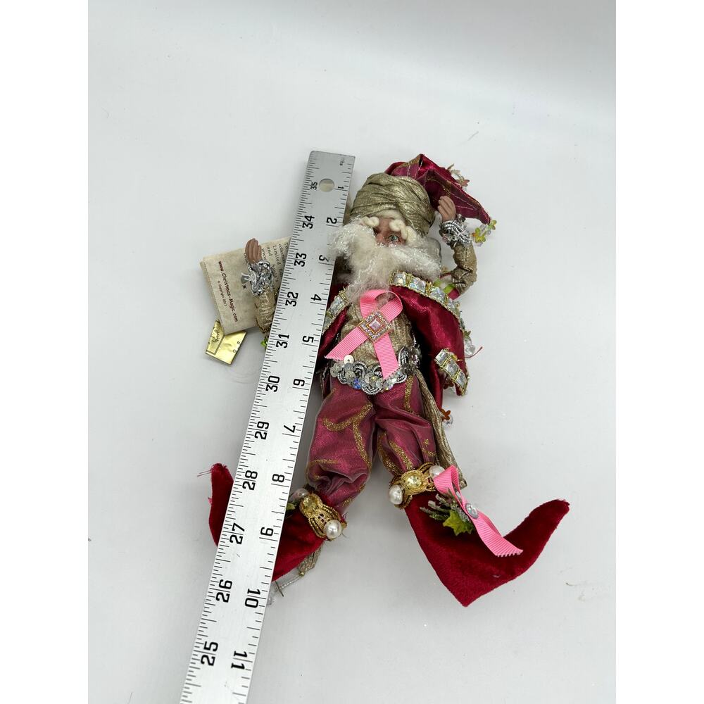 Mark Roberts Spirit of Home Fairy Pink Christmas Small Holiday Decor Elf 2011 - Picture 2 of 11